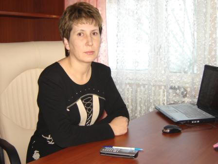 Ирина Геннадиевна Вяткина - директор центра занятости населения Токаревского района